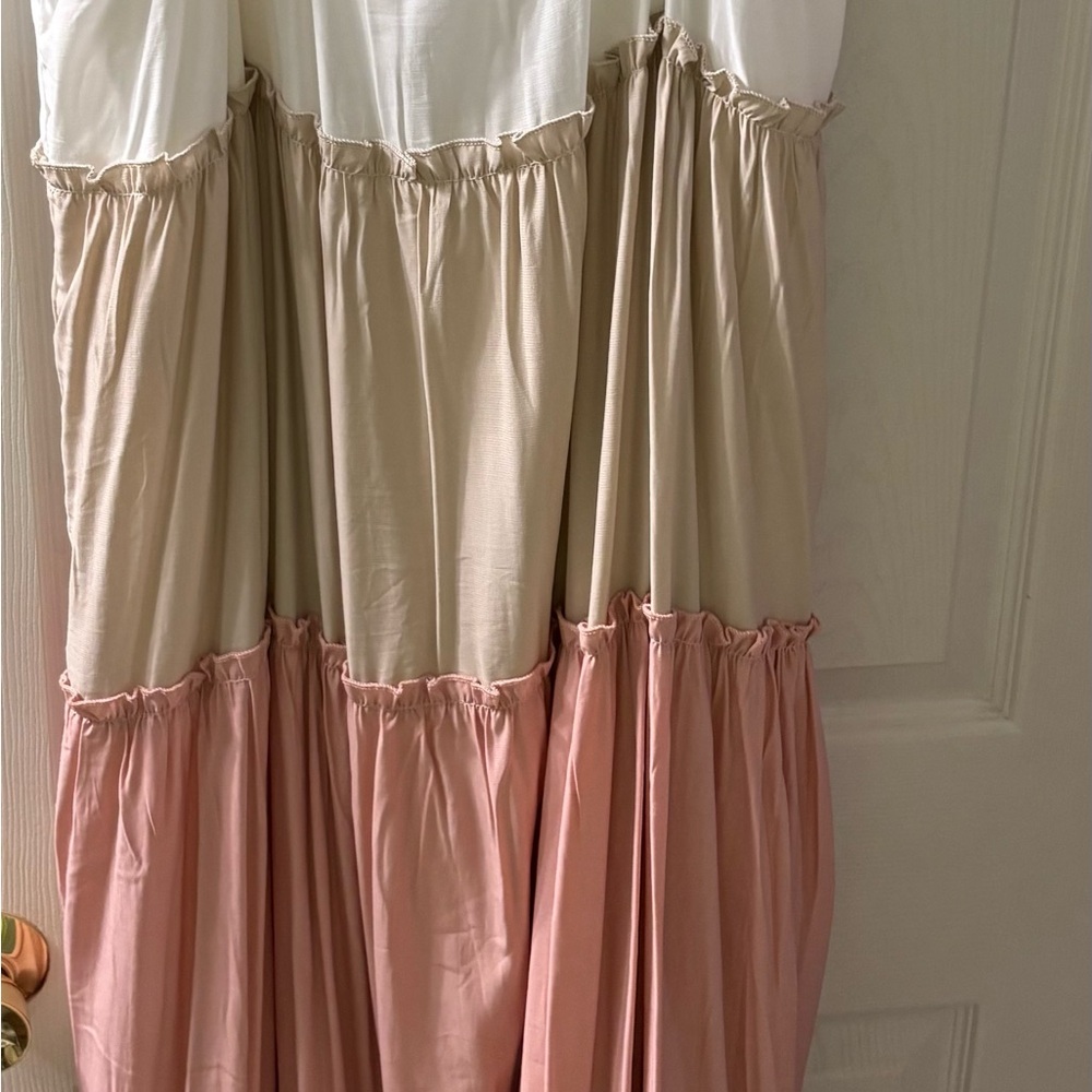 HEIMISH USA-Color block sun dress 3X